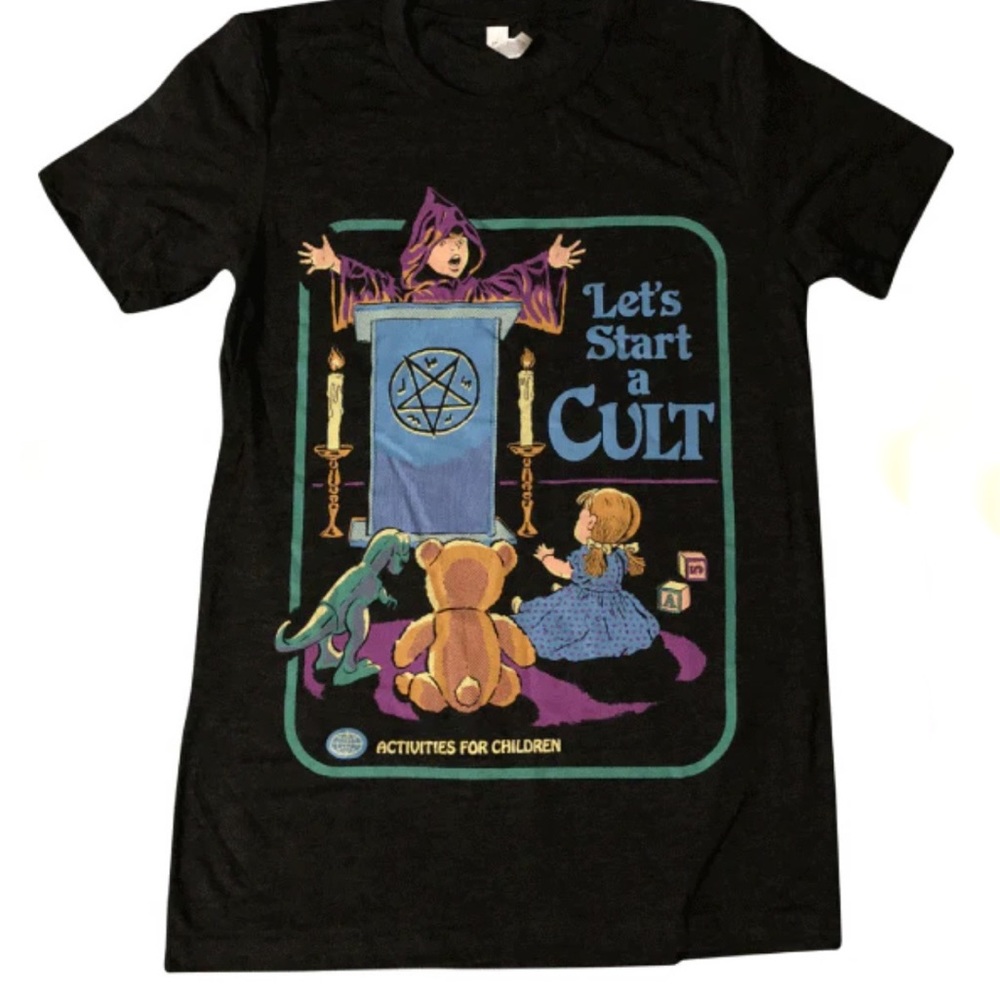 NEW Let’s Start A Cult Tee from Wicked Clothes size XS